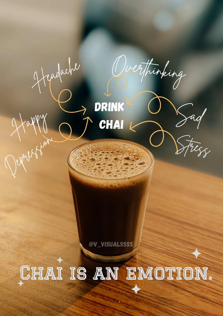 Story: Moods flow into chai as cure