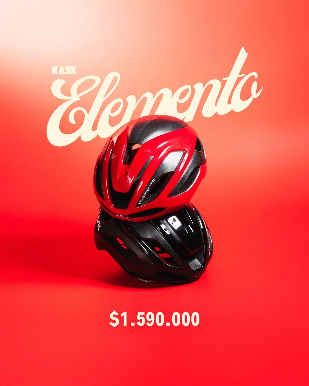 Instagram post: Reflection turns helmet into visual motif