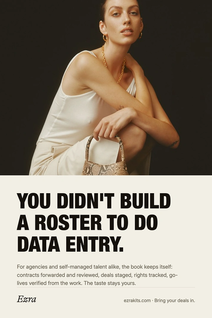 Virtual Assistant Services creative ad: Witty roster copy frames data-entry pain