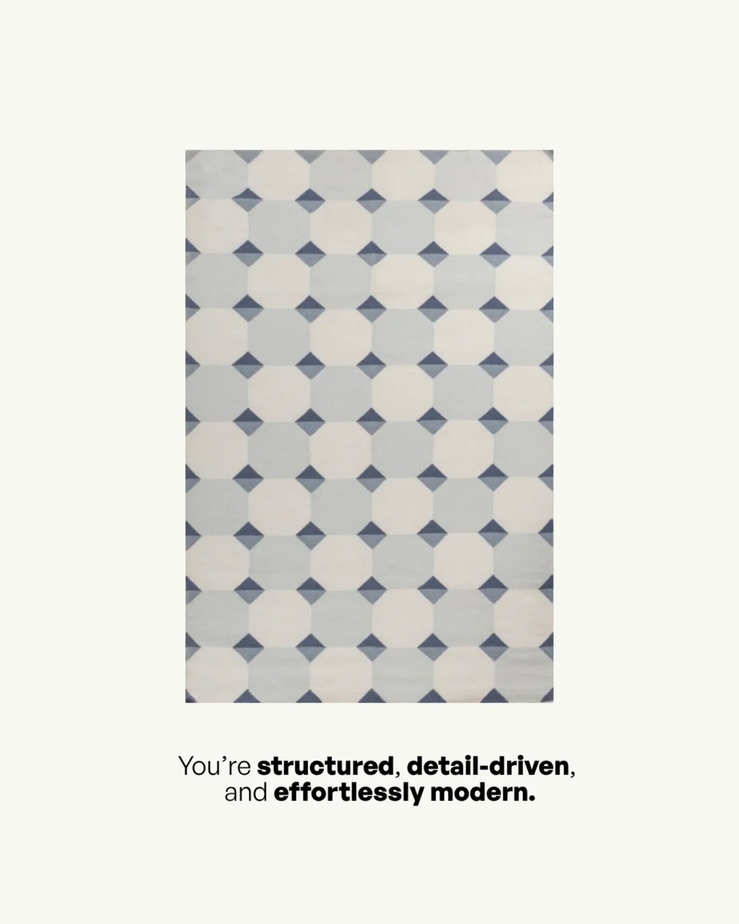 Instagram post: Personality copy gives rugs character, slide 12