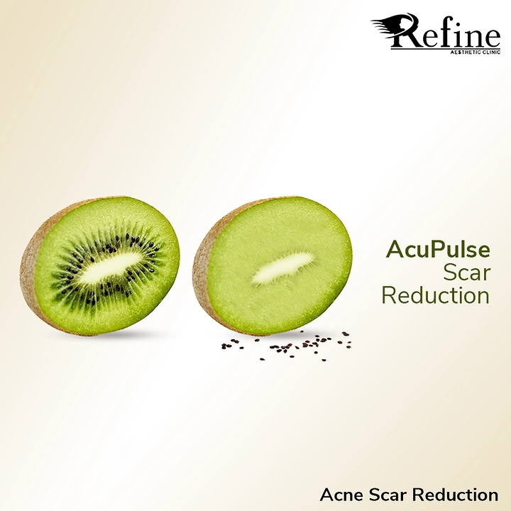 Skin & Cosmetic Clinics creative ad: Kiwi scarred to smooth, acne metaphor
