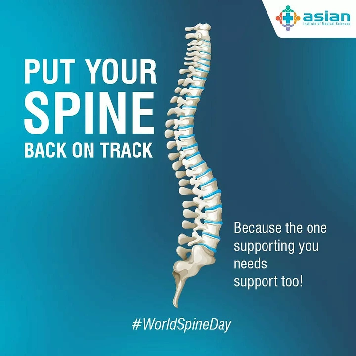 Chiropractors creative ad: Spine-on-track metaphor is clear and useful