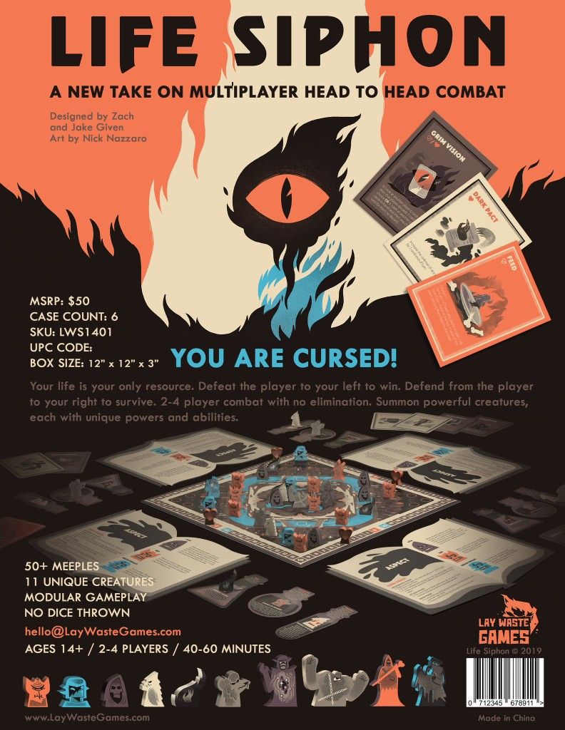 Instagram post: Cursed game identity drives poster concept