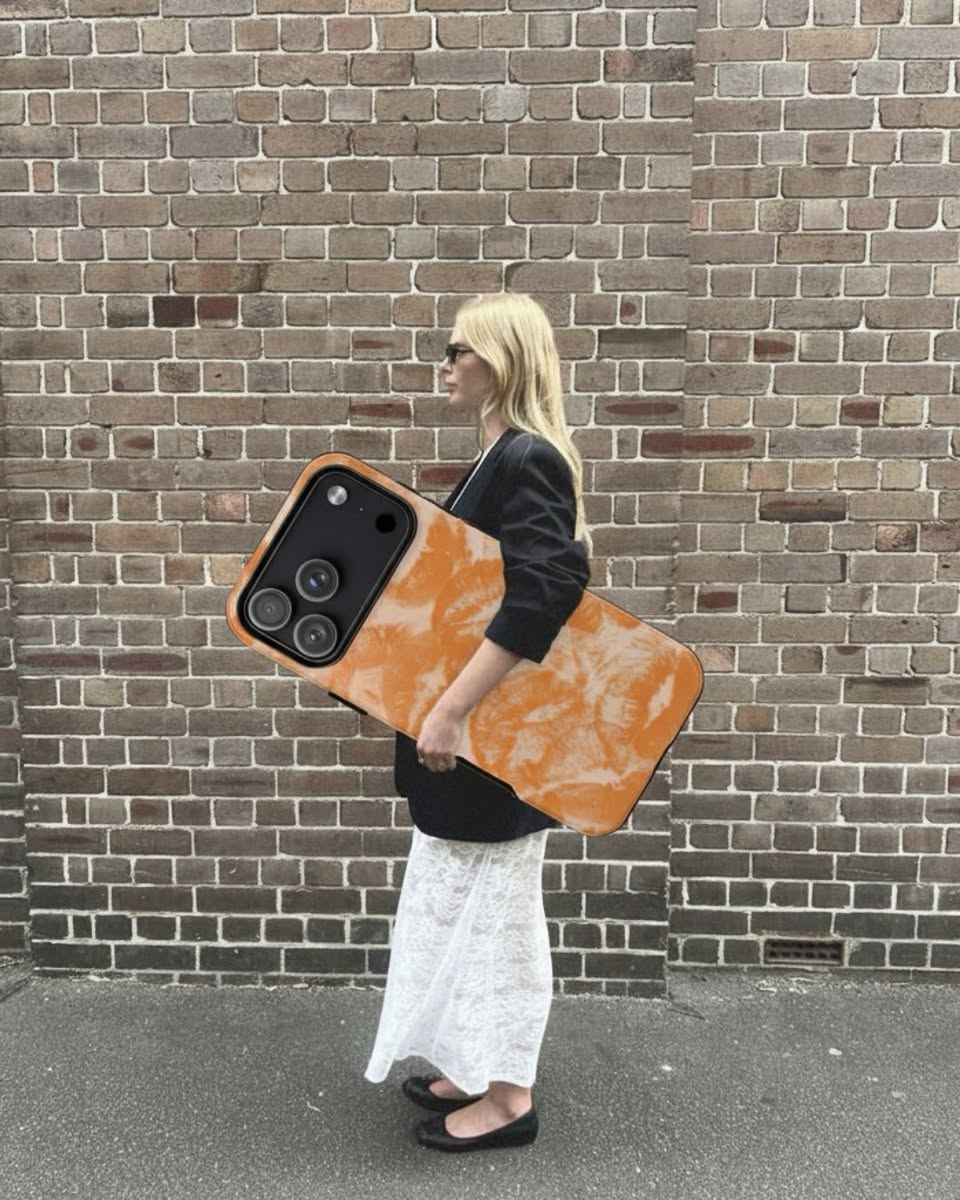 Instagram post: Oversized case becomes a carry board
