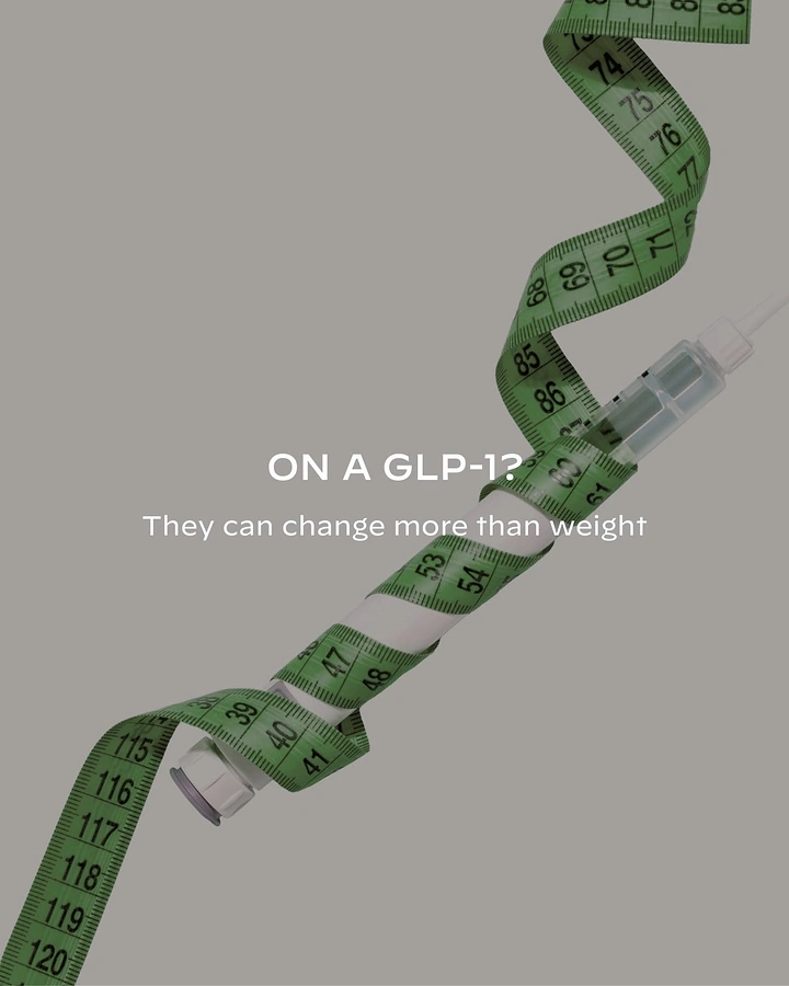 Weight Loss Clinics creative ad: Injection pen wrapped in measuring tape