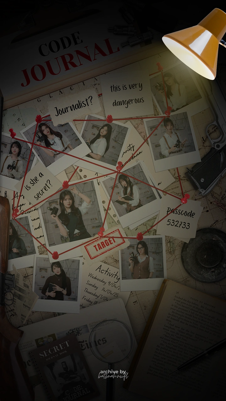 Escape Rooms creative ad: Newspaper clue-board mystery direction