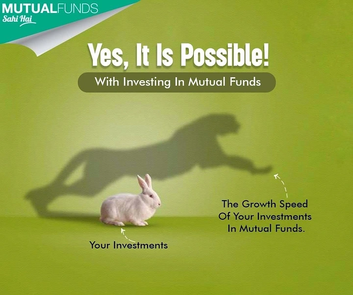 Stock Brokers & Investing creative ad: Rabbit casts cheetah shadow, growth speed