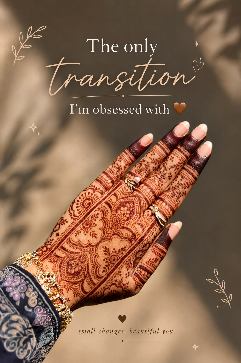 Story: Transition pun pairs neatly with hand
