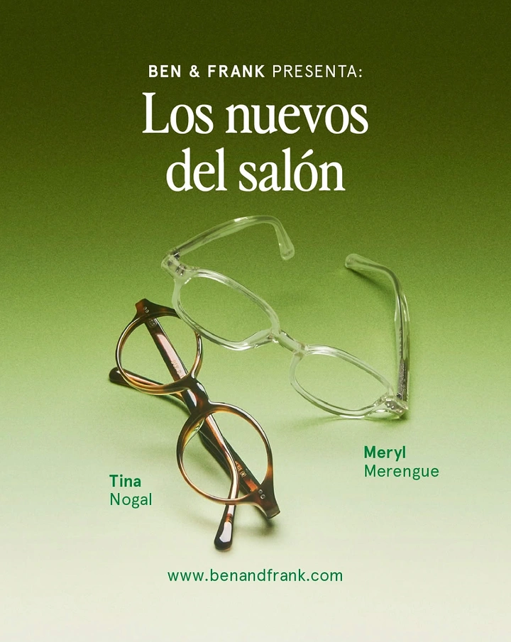 Opticians & Eye Care creative ad: Frames posed as named dancing couple