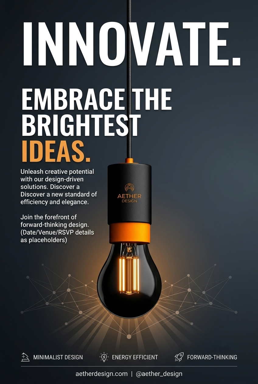 Story: Bright ideas visualized through glowing bulb