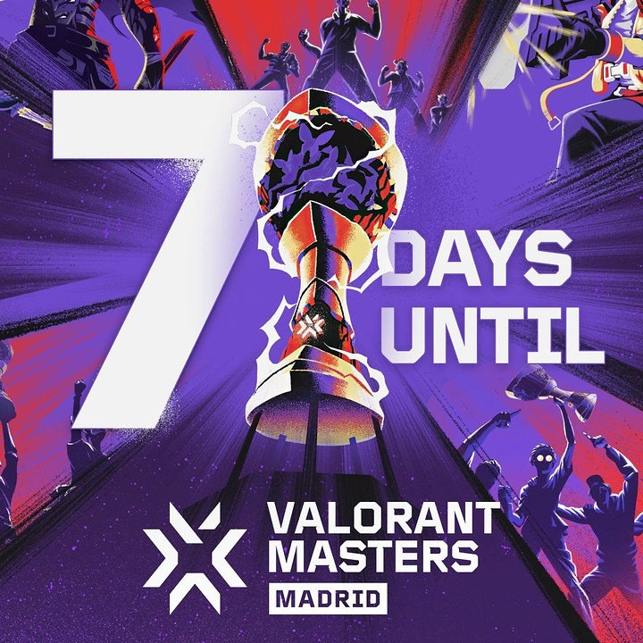 Gaming & Esports creative ad: Trophy forms the zero in countdown