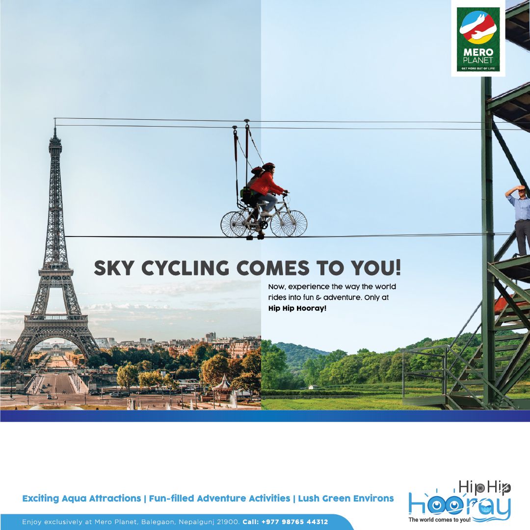 Instagram post: Sky cycling brings the experience to Paris