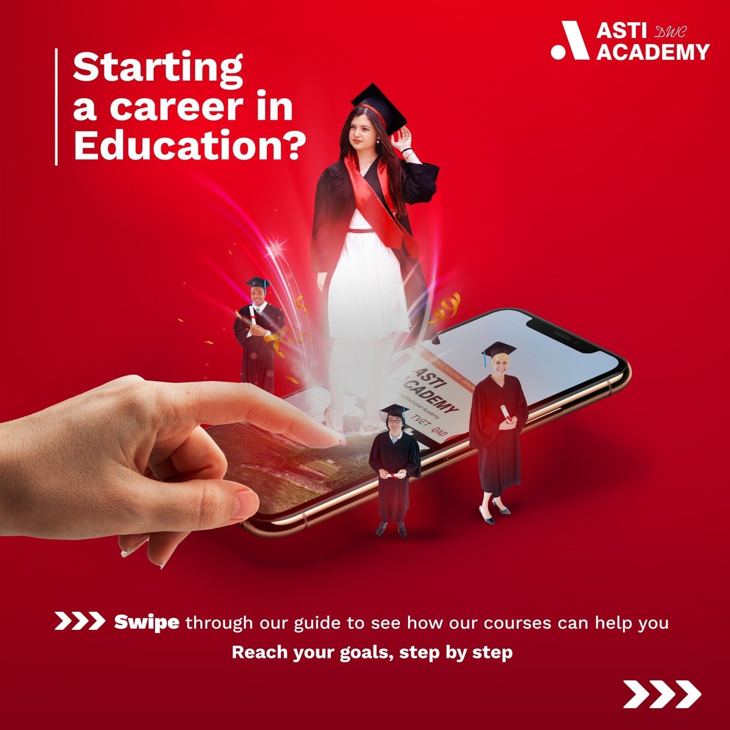 Instagram post: Career opportunities emerge from smartphone