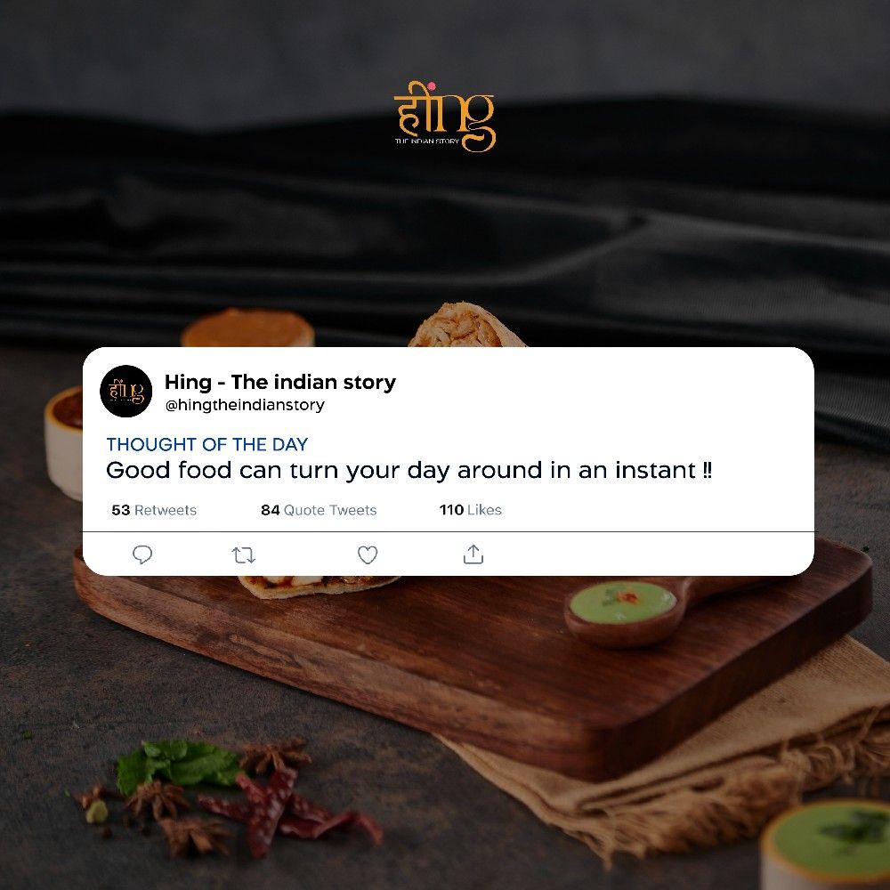 Instagram post: Tweet card as thought of the day