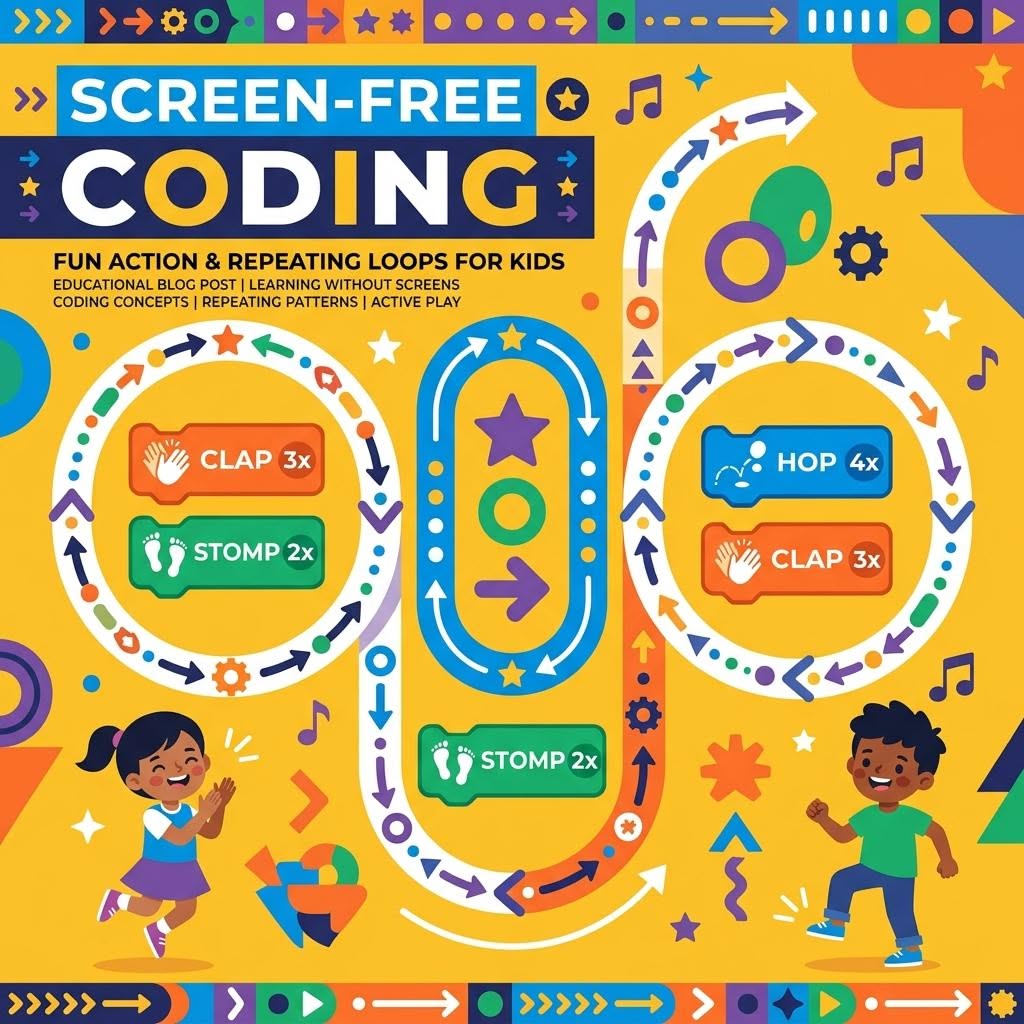 Instagram post: Coding transformed into board-game path