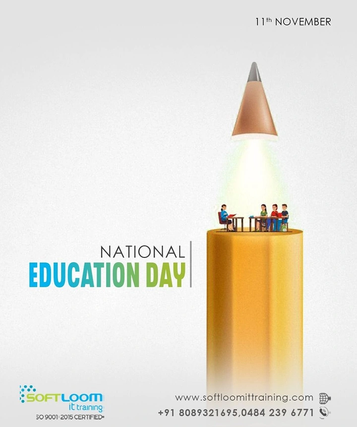 other-festival creative ad: A split pencil whose tip works as a lamp lighting a tiny classroom