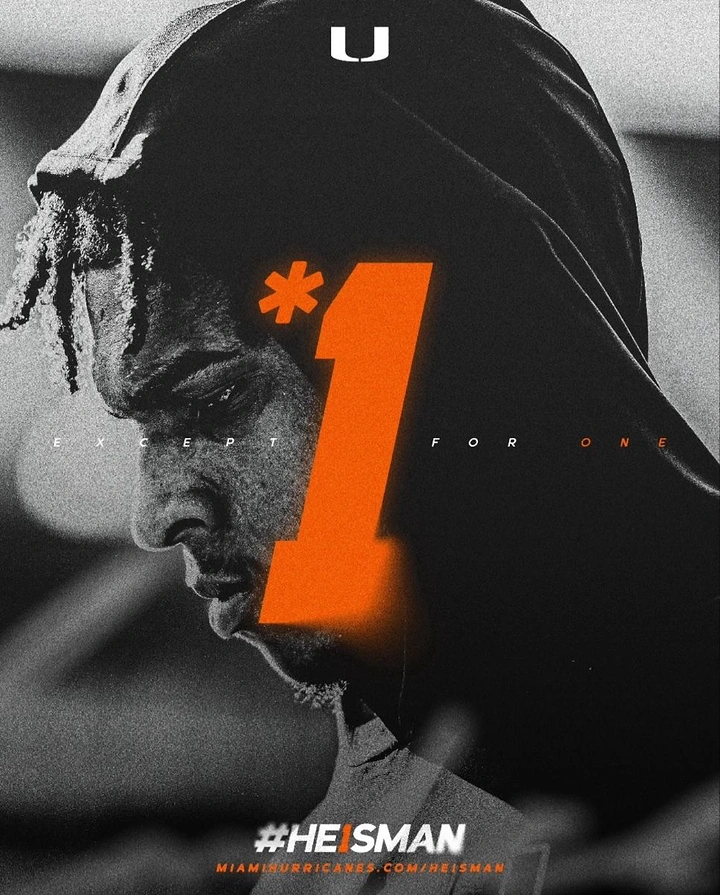 Education creative ad: Close-up profile of a hooded athlete looking down, in black and white