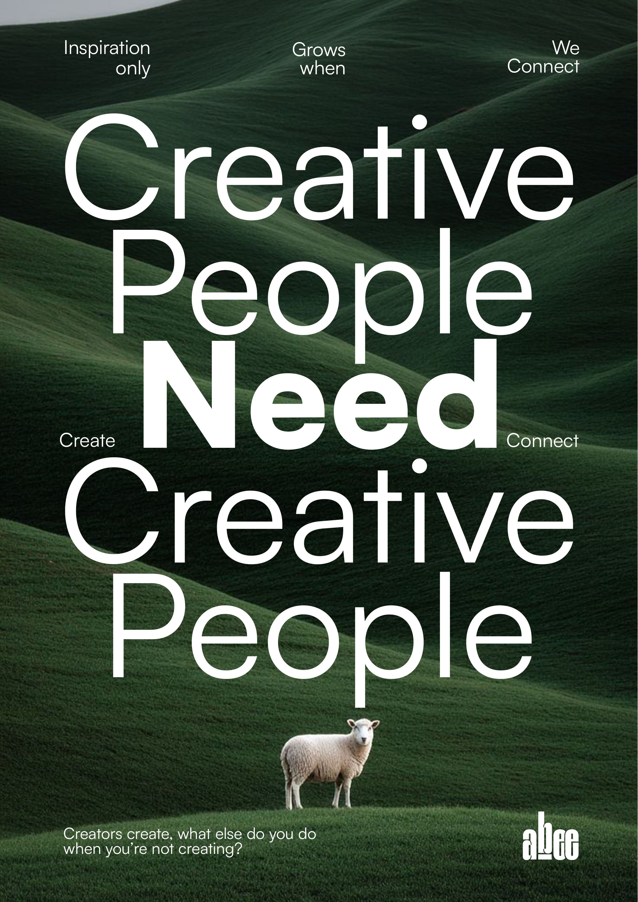 Lone sheep: don't follow the herd
