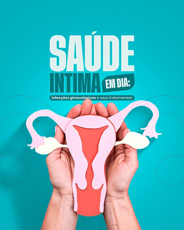 Maternity Hospitals & Gynaecologists creative ad: Hands literally frame the uterus metaphor