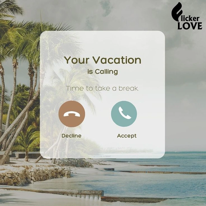 Vacation Rentals & Holiday Homes creative ad: Vacation becomes an incoming call