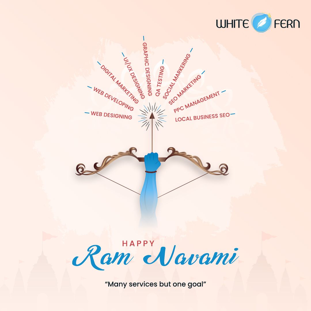 Blue arm drawing an ornate bow with arrow
