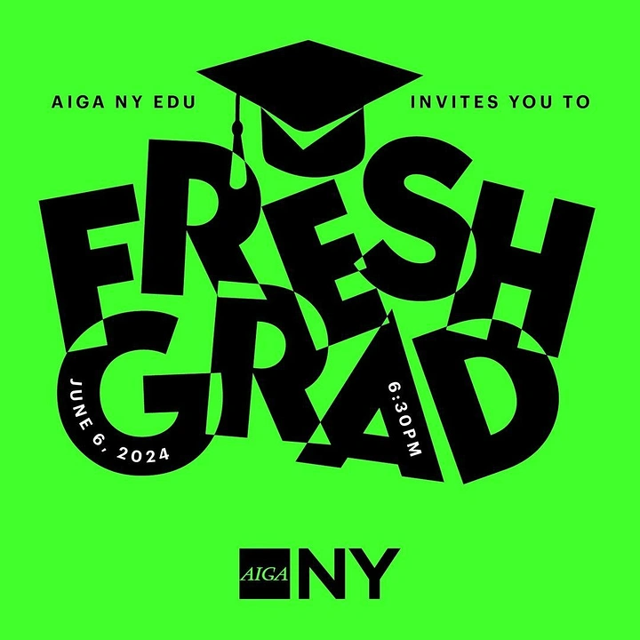 Universities & Colleges creative ad: Fresh graduate typography pun