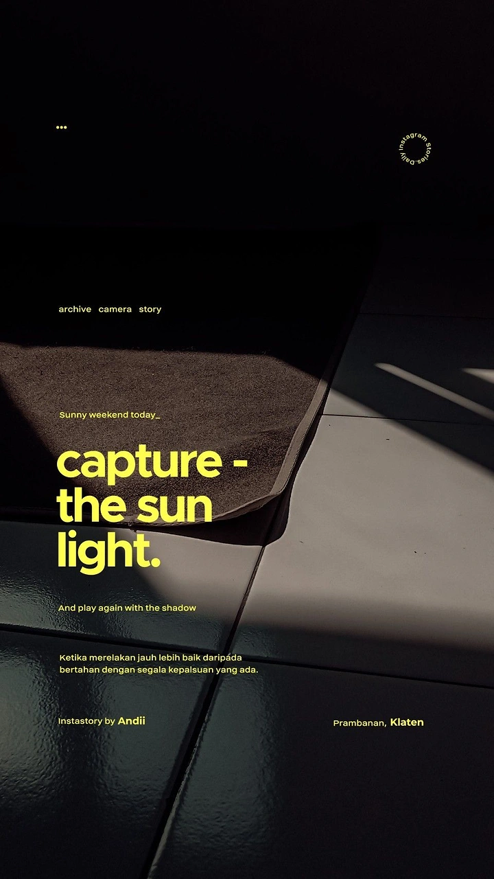 Lighting Stores & Lamps creative ad: Sunlight capture metaphor drives concept