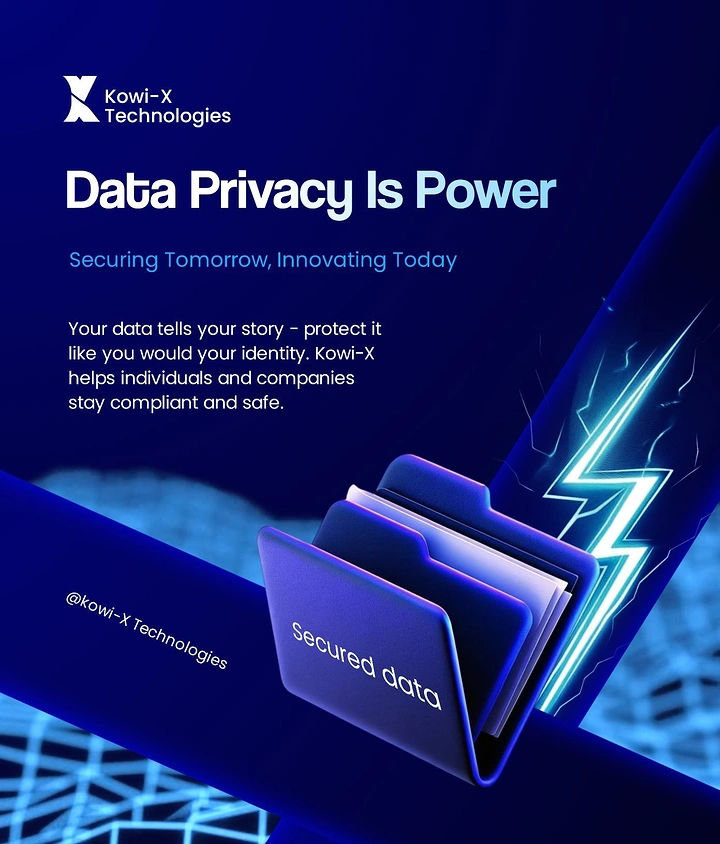 Cybersecurity Companies creative ad: Lightning-powered secure data metaphor
