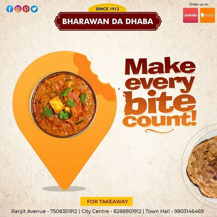 Indian Restaurants creative ad: Curry becomes a bold location pin