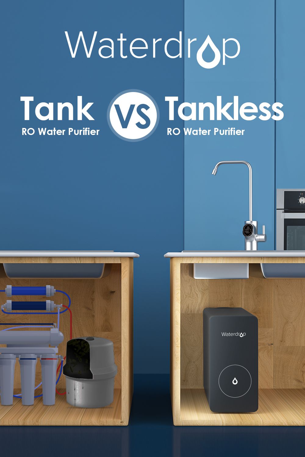 Poster: Tank versus tankless purifier comparison