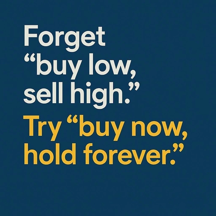 Stock Brokers & Investing creative ad: Witty twist on buy low sell high