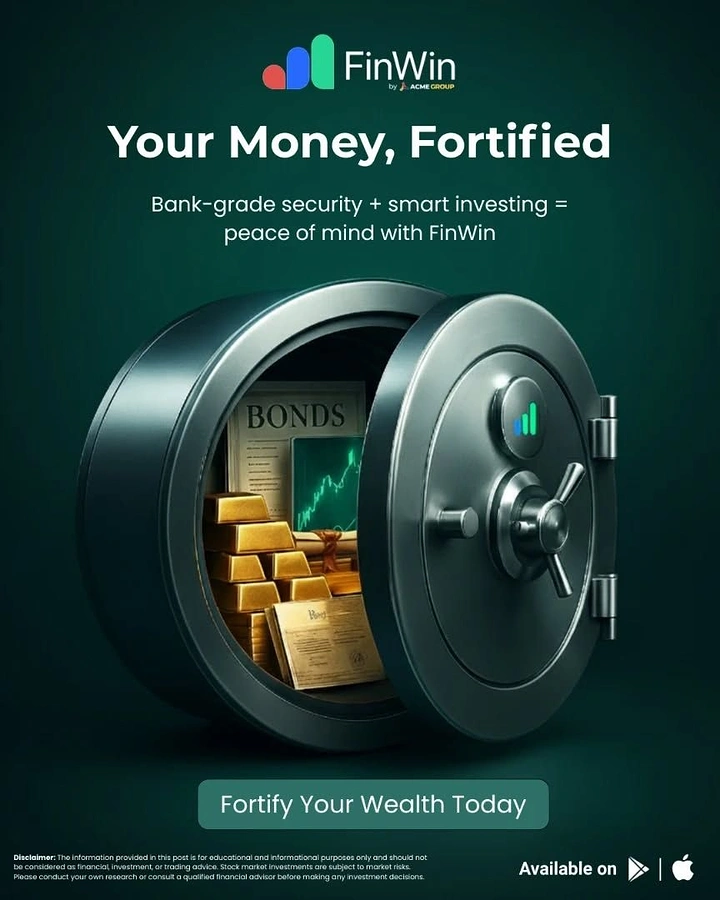 Stock Brokers & Investing creative ad: Open 3D steel vault full of gold bars and bonds
