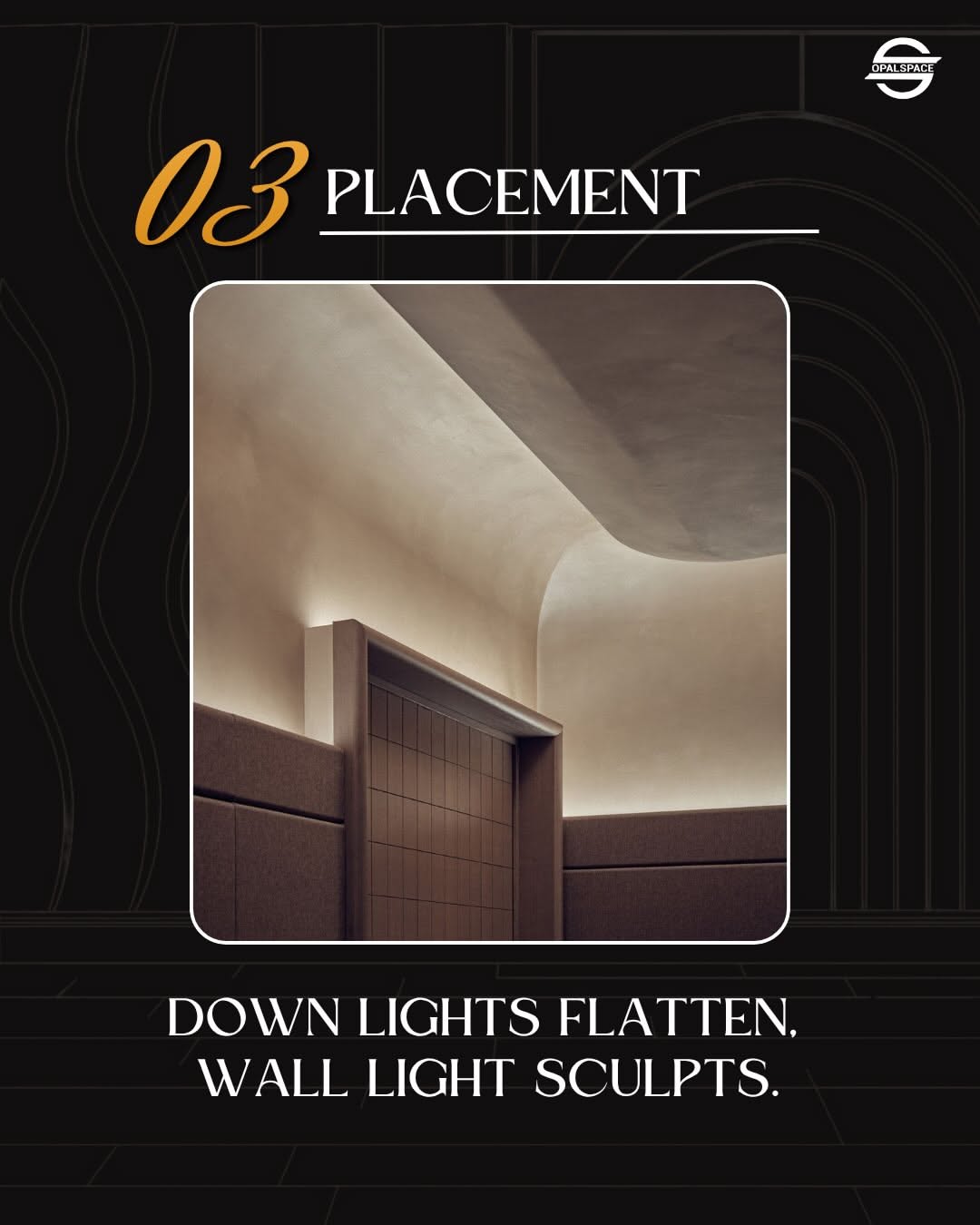 Instagram post: Blueprint-to-room cube makes lighting transformation tangible, slide 4