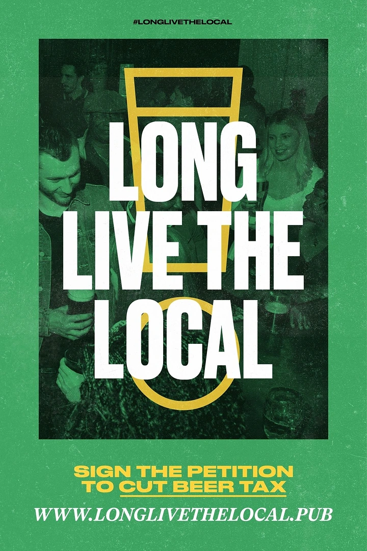 Bars & Pubs creative ad: Strong local-pub campaign identity