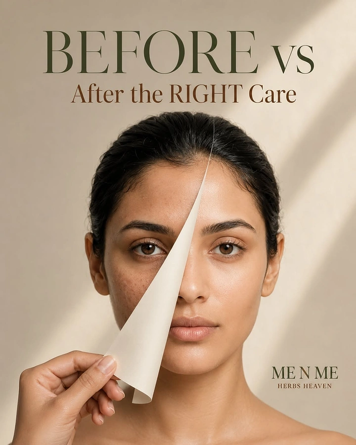 Skin & Cosmetic Clinics creative ad: Peeling paper reveals before/after skin