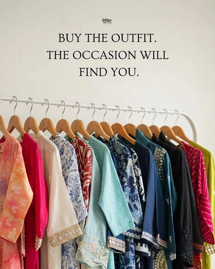 Ethnic Wear & Sarees creative ad: Witty copy: occasion will find you