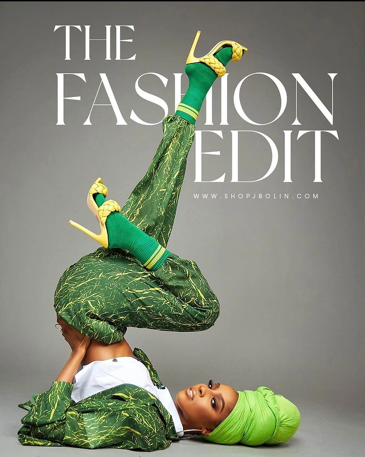 Plus-Size Fashion creative ad: Surreal fashion composition with memorable styling