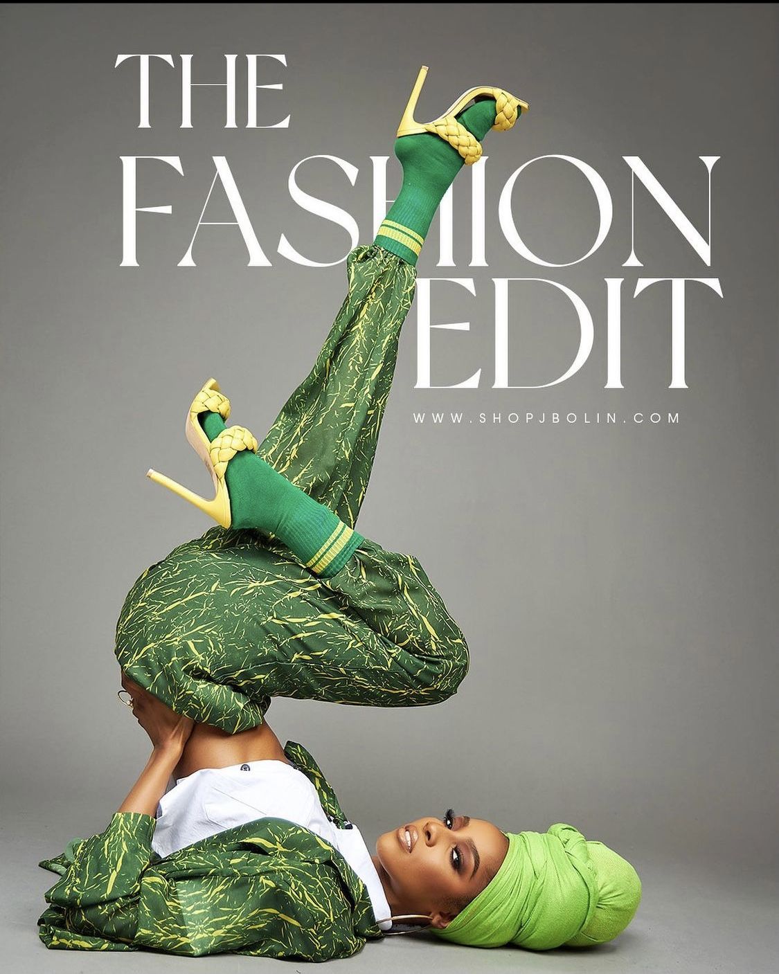 Instagram post: Surreal fashion composition with memorable styling