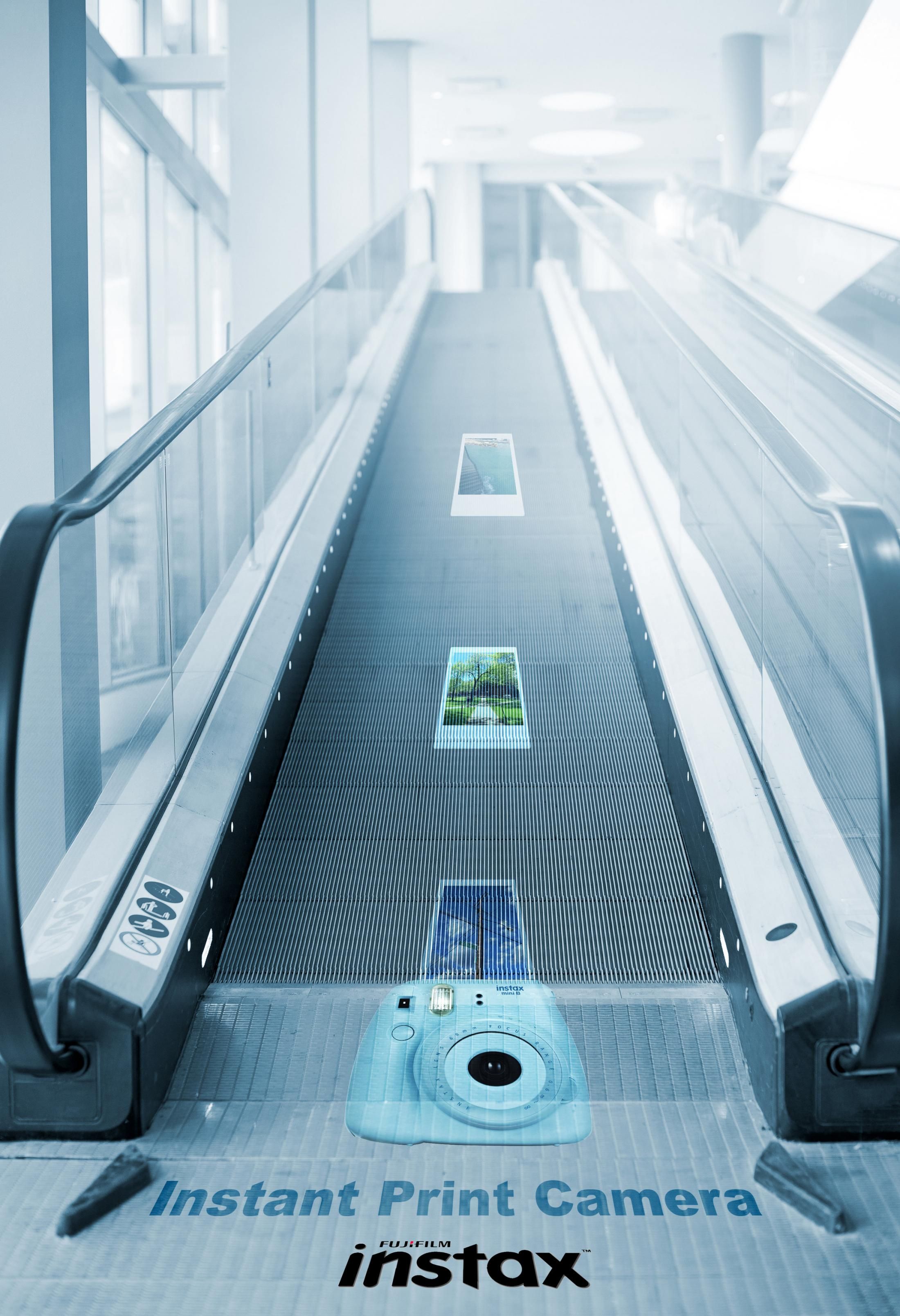 Story: Clever ambient ad using a travelator