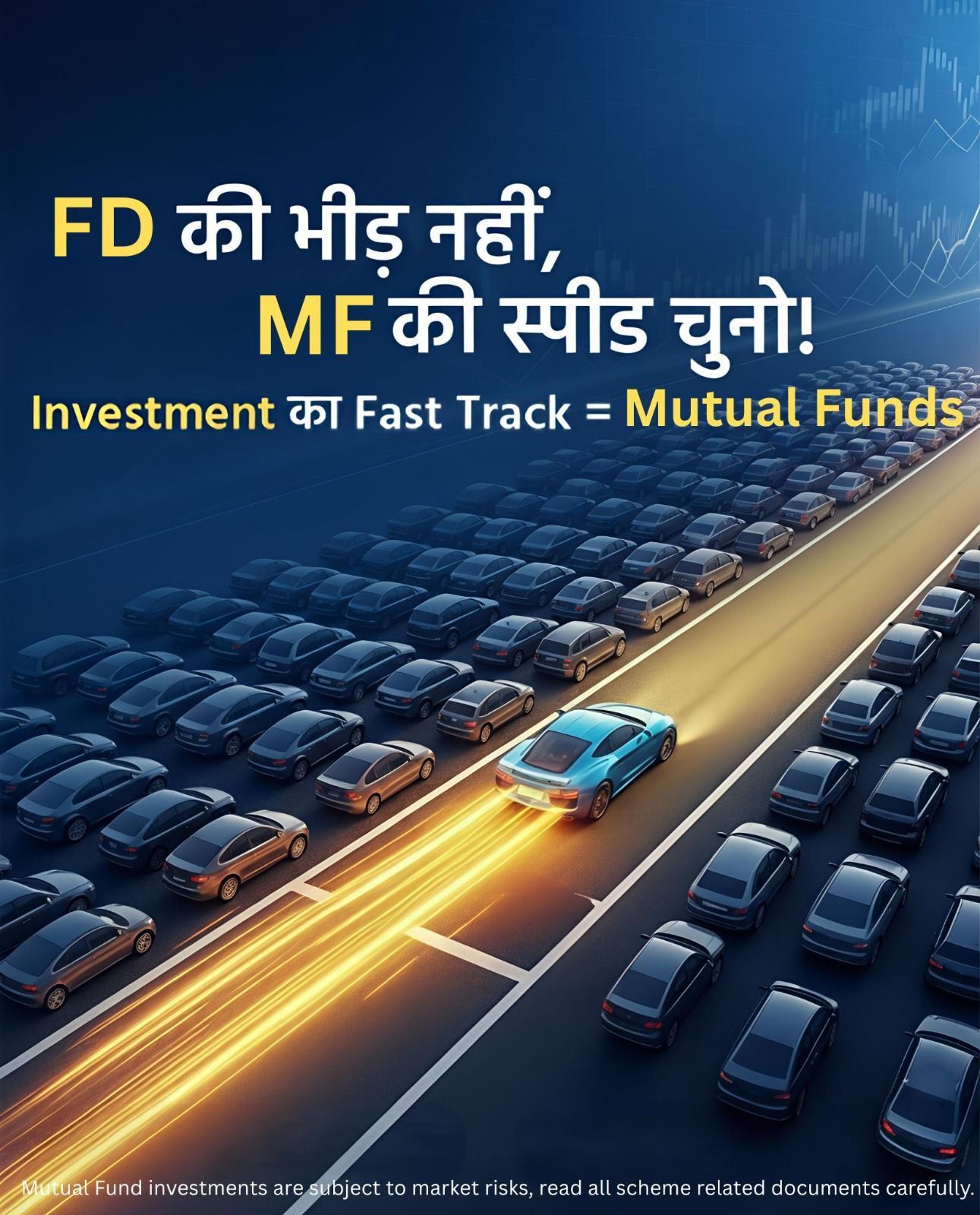 Instagram post: FD traffic jam vs MF fast lane