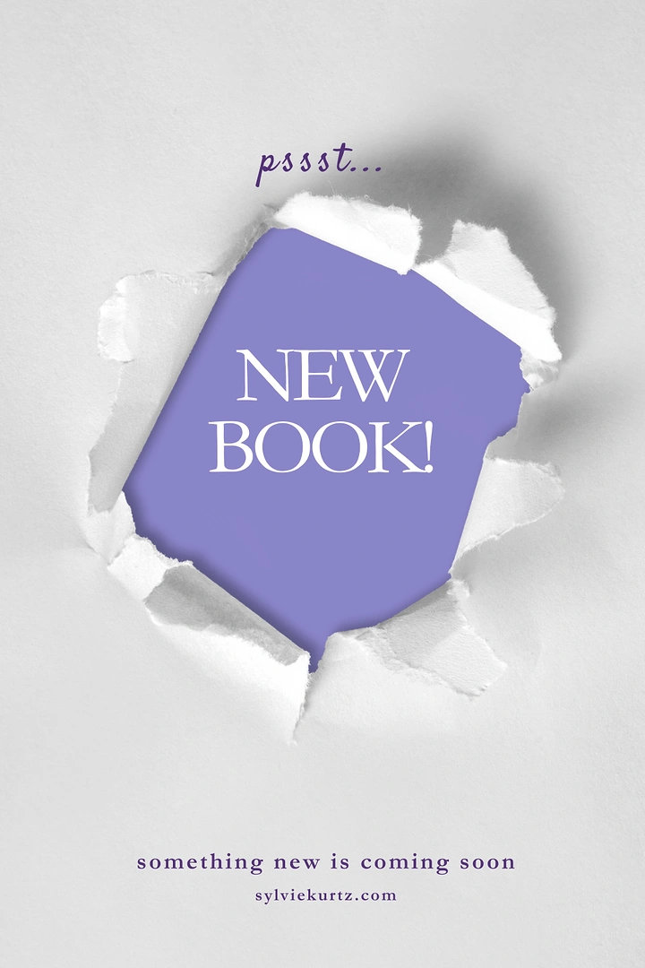 Bookstores creative ad: Torn-paper reveal teaser for new book