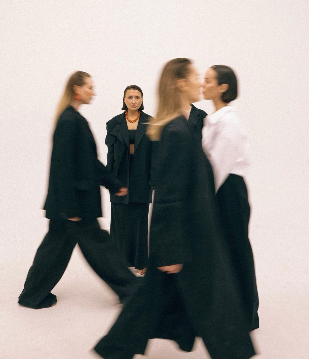 Instagram post: Motion-blur group composition suggests movement