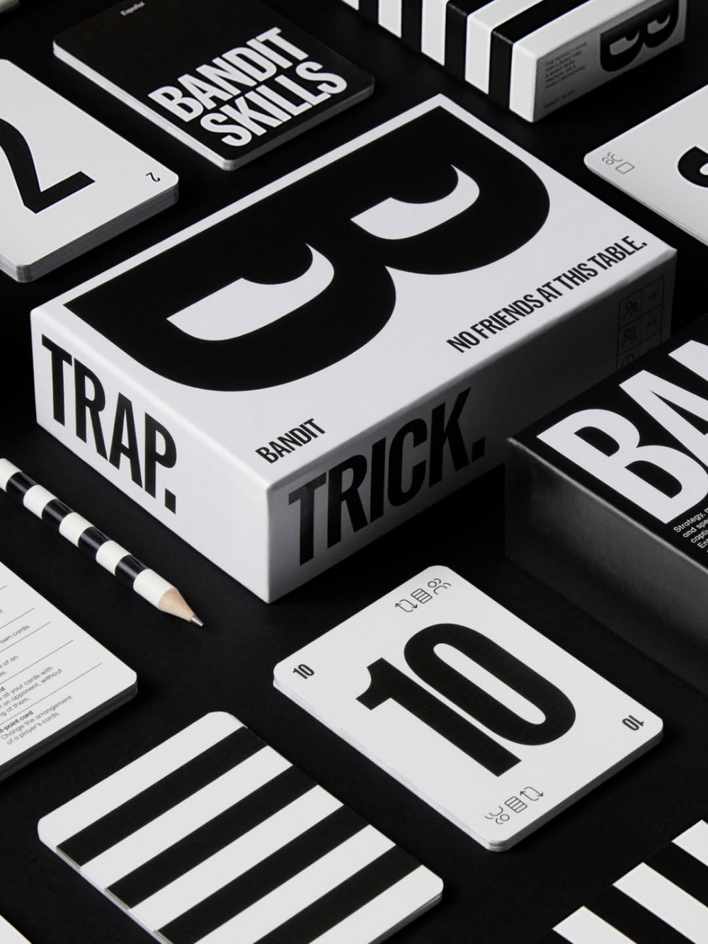 Instagram post: Bold typographic treatment personifies gameplay