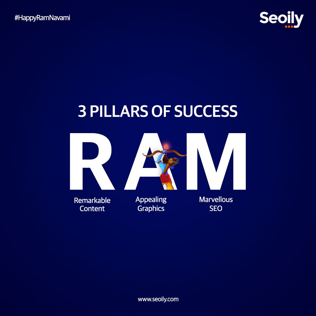 Giant RAM acronym with archer figure in the A