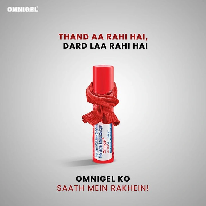 Pain Relief Brands creative ad: Product tied into playful pain pun