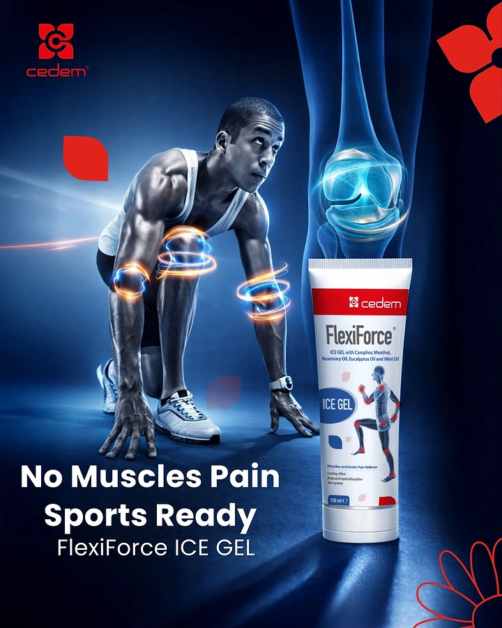 Pain Relief Brands creative ad: Dramatic oversized joint visual sells relief