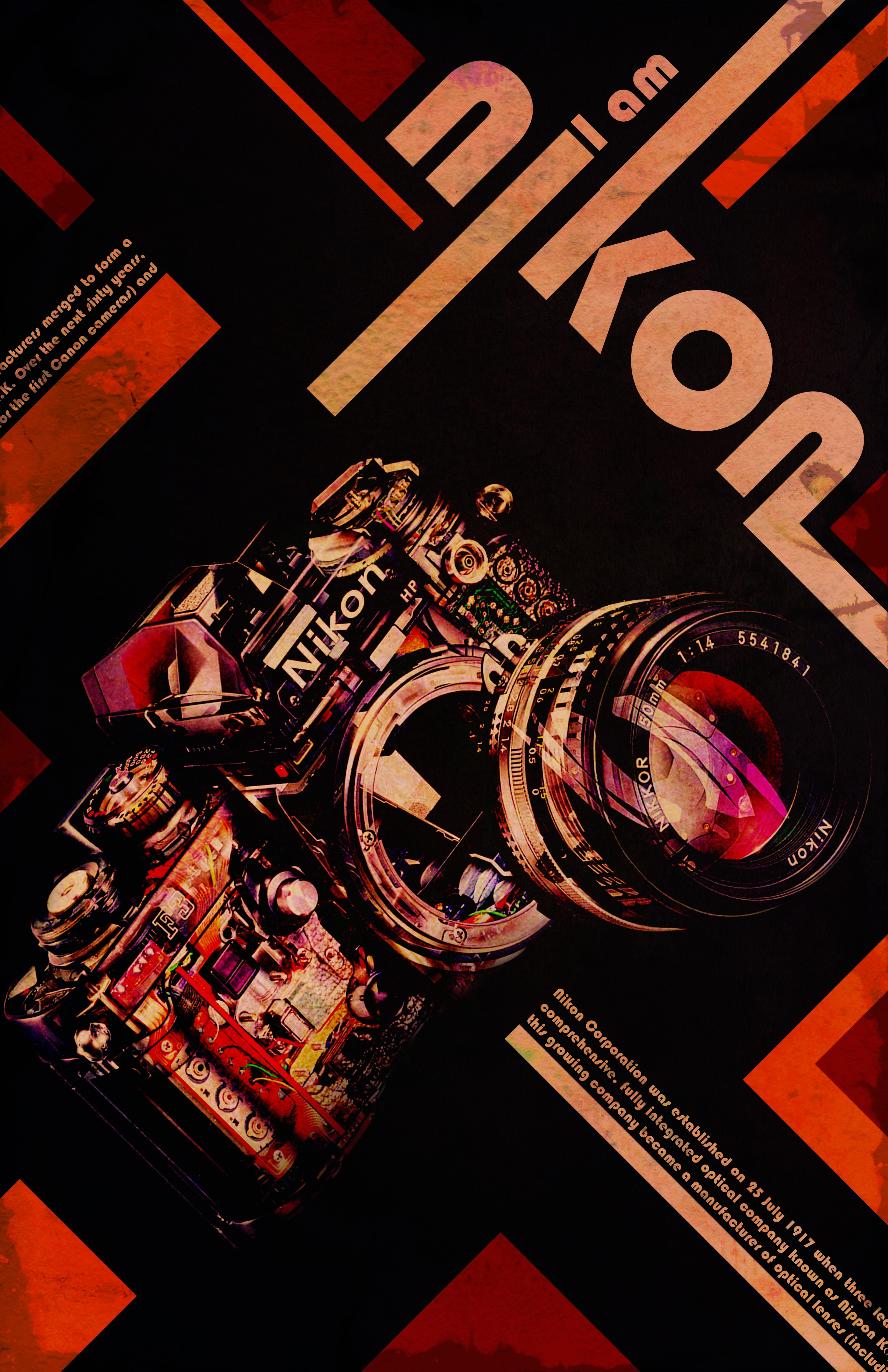 Story: Camera transformed into abstract composition
