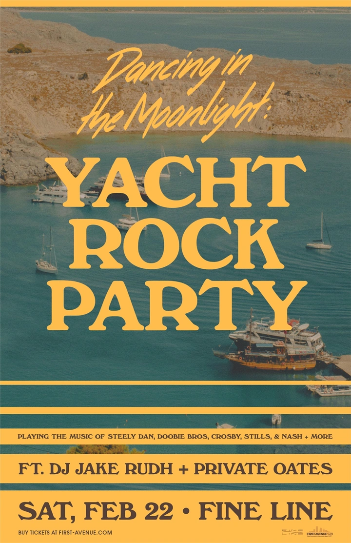 Cruises & Cruise Lines creative ad: Yacht-rock pun drives the concept