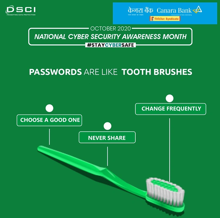 Cybersecurity Companies creative ad: Password advice becomes toothbrush metaphor