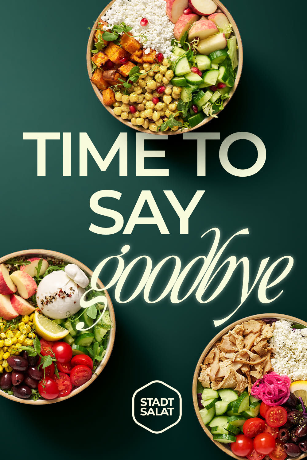 Story: Goodbye message gives salad campaign personality